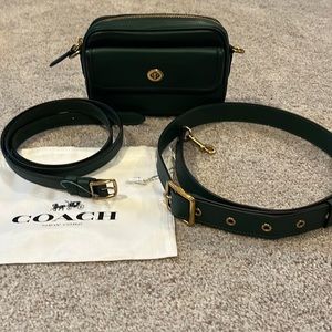 Coach Camera Bag- crossbody, shoulder or belt wear!